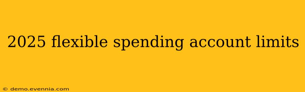 2025 flexible spending account limits