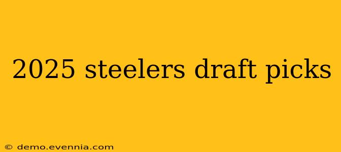 2025 steelers draft picks