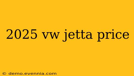 2025 vw jetta price