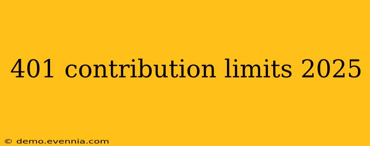 401 contribution limits 2025