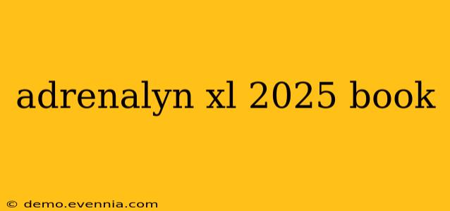 adrenalyn xl 2025 book