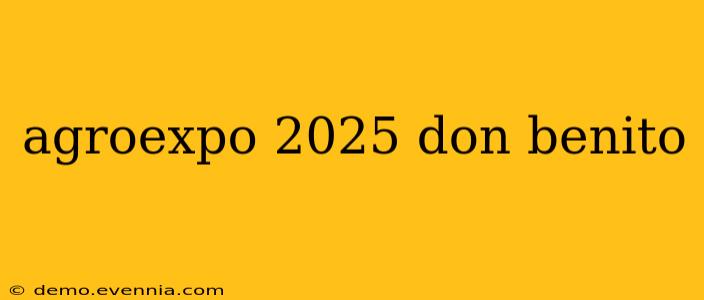 agroexpo 2025 don benito