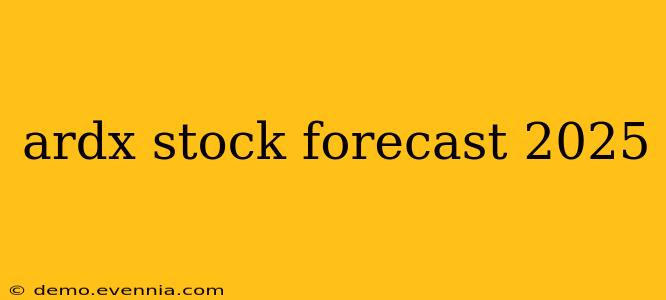 ardx stock forecast 2025