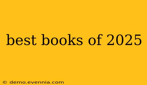 best books of 2025