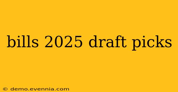 bills 2025 draft picks