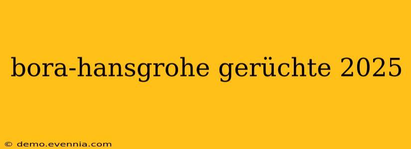 bora-hansgrohe gerüchte 2025