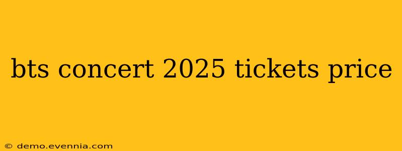 bts concert 2025 tickets price