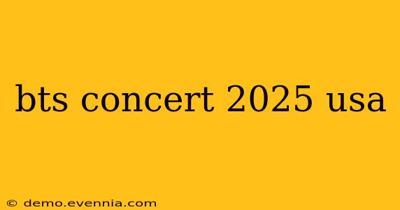 bts concert 2025 usa