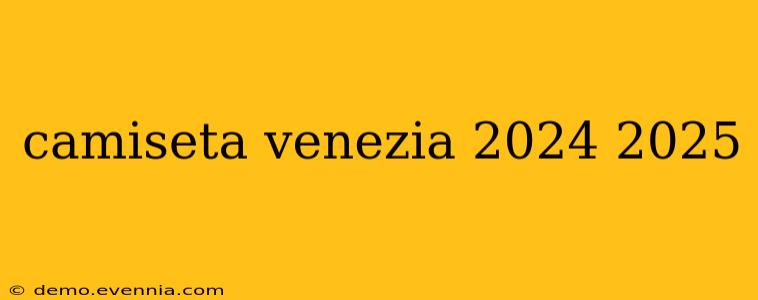 camiseta venezia 2024 2025