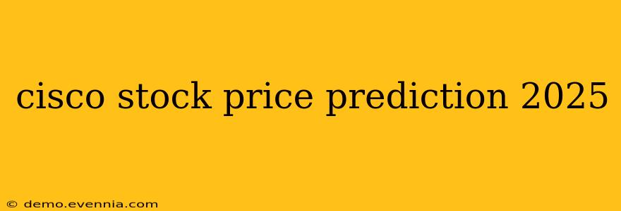 cisco stock price prediction 2025