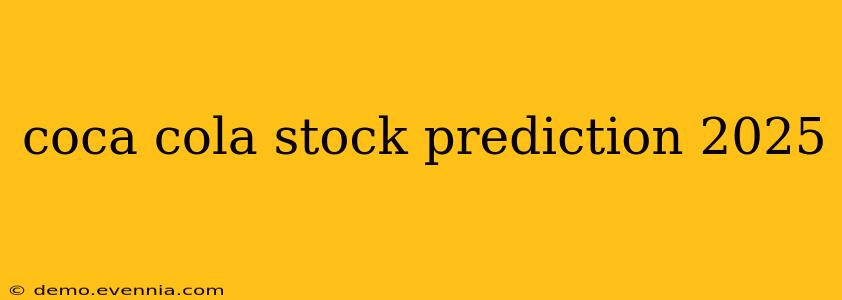 coca cola stock prediction 2025