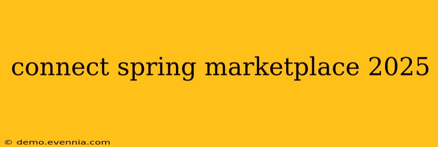 connect spring marketplace 2025