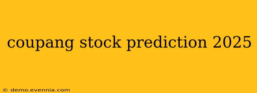 coupang stock prediction 2025