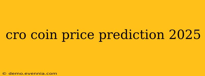 cro coin price prediction 2025