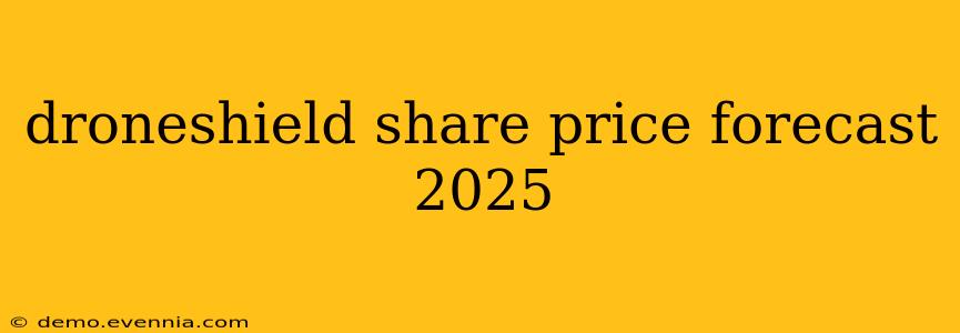 droneshield share price forecast 2025