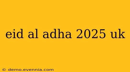 eid al adha 2025 uk