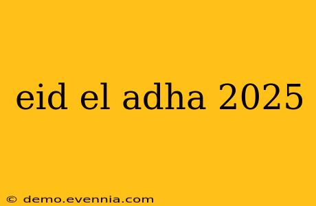 eid el adha 2025