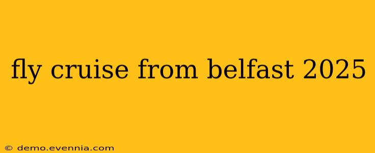 fly cruise from belfast 2025