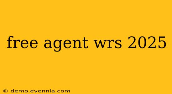 free agent wrs 2025