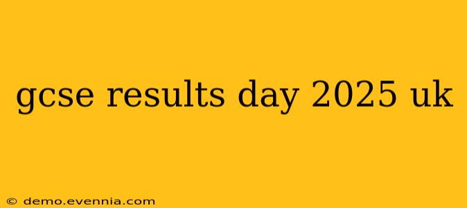 gcse results day 2025 uk