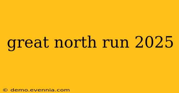 great north run 2025