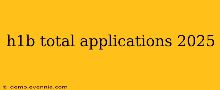 h1b total applications 2025