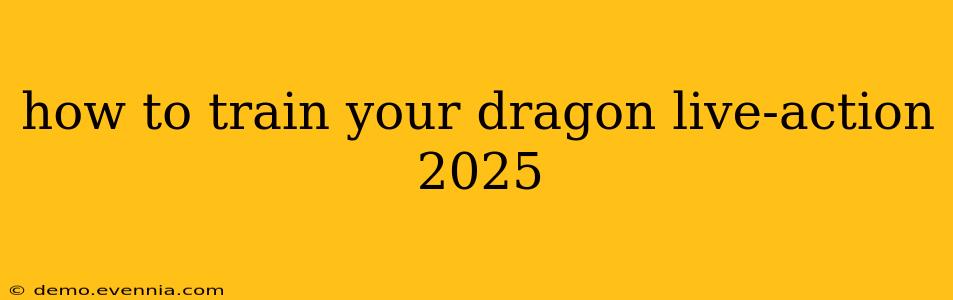 how to train your dragon live-action 2025