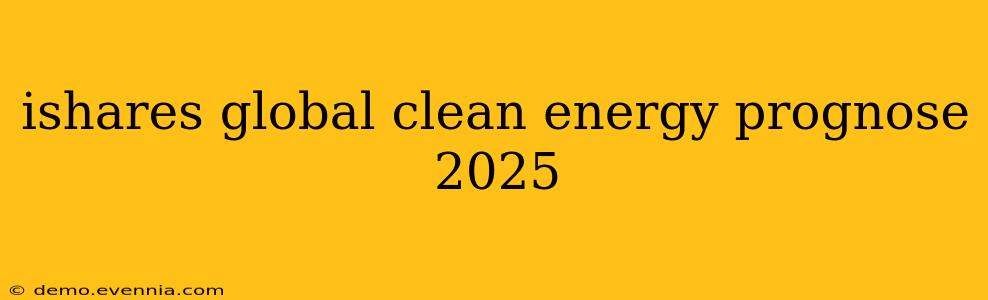 ishares global clean energy prognose 2025