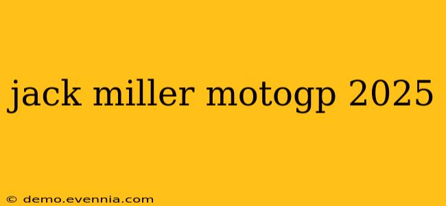 jack miller motogp 2025