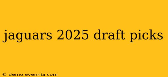 jaguars 2025 draft picks