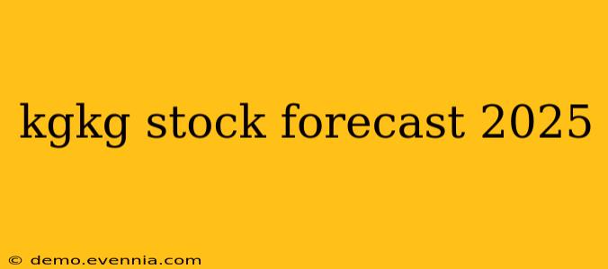 kgkg stock forecast 2025