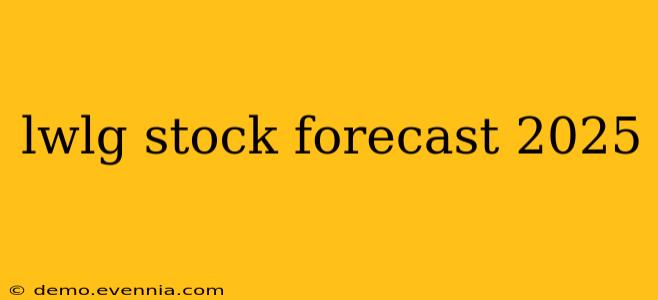 lwlg stock forecast 2025