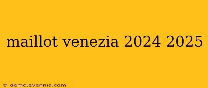 maillot venezia 2024 2025