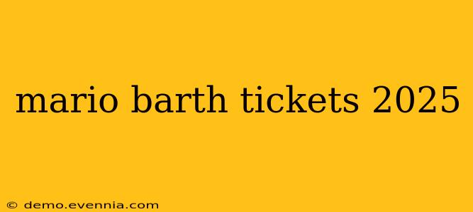 mario barth tickets 2025