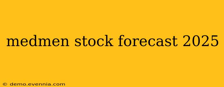 medmen stock forecast 2025