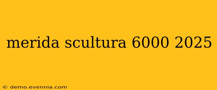 merida scultura 6000 2025