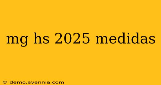 mg hs 2025 medidas