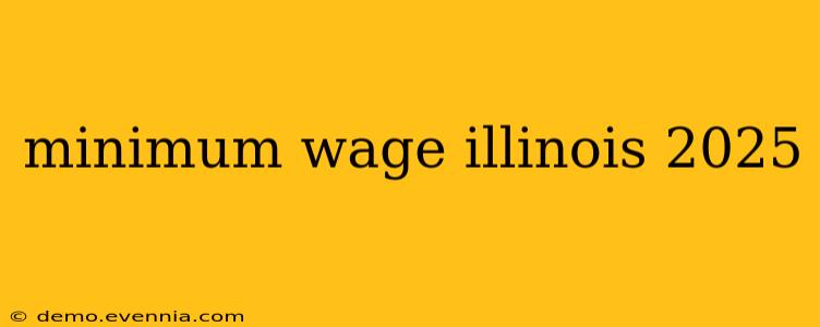 minimum wage illinois 2025