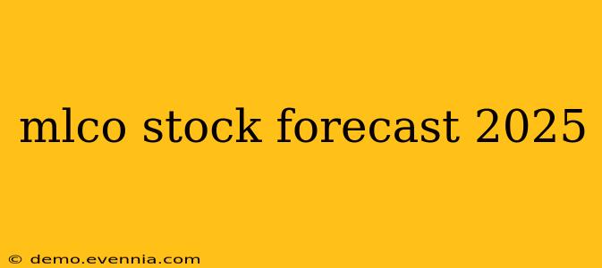 mlco stock forecast 2025