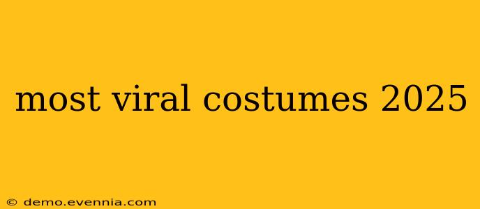 most viral costumes 2025