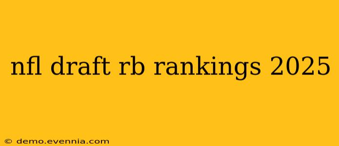 nfl draft rb rankings 2025