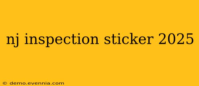 nj inspection sticker 2025