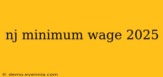 nj minimum wage 2025