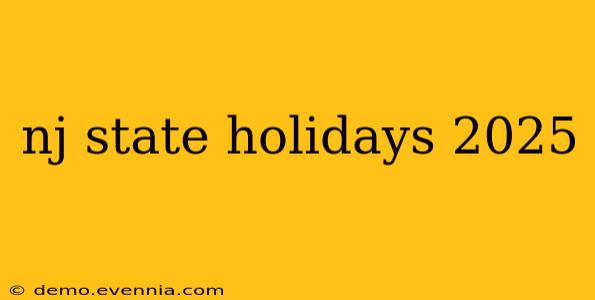 nj state holidays 2025