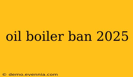 oil boiler ban 2025