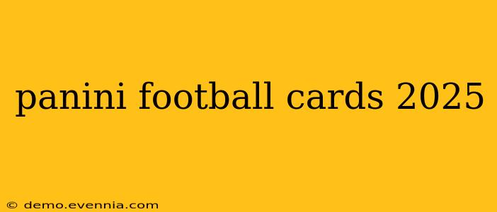 panini football cards 2025