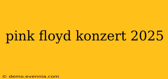 pink floyd konzert 2025