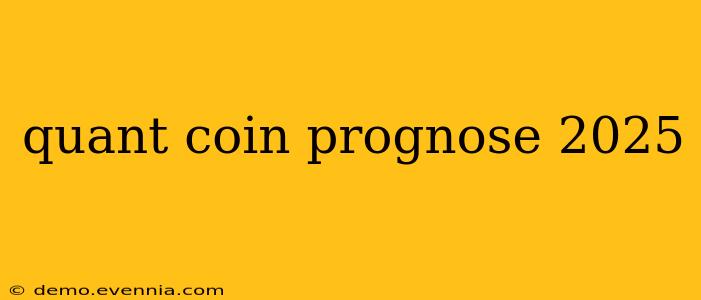 quant coin prognose 2025