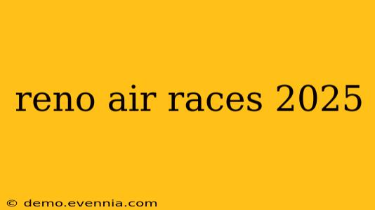 reno air races 2025