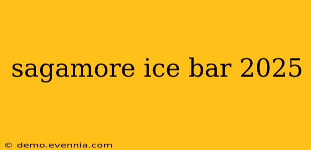 sagamore ice bar 2025